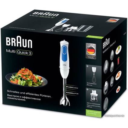 Погружной блендер Braun MQ 3025 Spaghetti