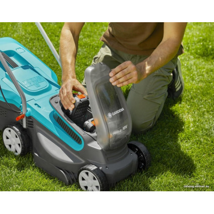 Газонокосилка Gardena PowerMax 32/36V P4A 14621-20 (с 2-мя АКБ)