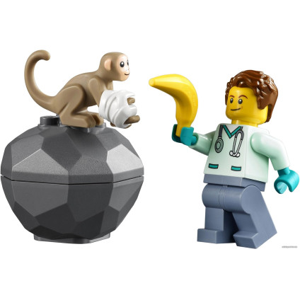 Конструктор LEGO City 60302 Операция по спасению зверей