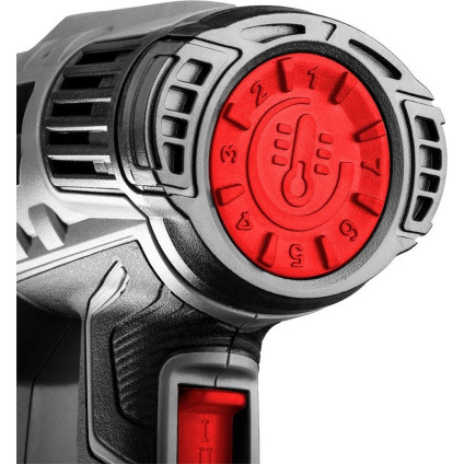 Промышленный фен GRAPHITE 59G526 (кейс)