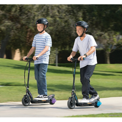 Электросамокат Razor Power Core E100 (алюминиевая дека, синий)