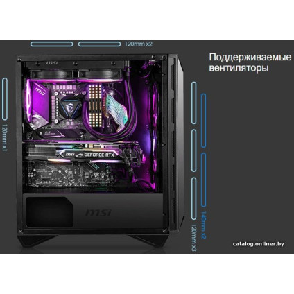 Корпус MSI MPG Gungnir 110R