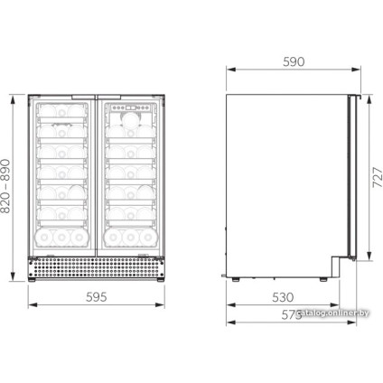 Винный шкаф Dometic D42B