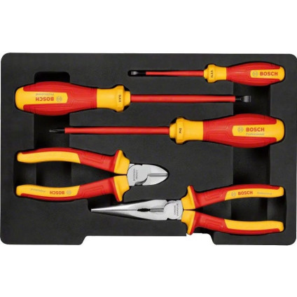 Электромонтажный набор Bosch 1600A02NG2 (5 предметов)