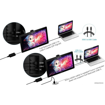 Графический монитор XP-Pen Artist 22 (2-е поколение)