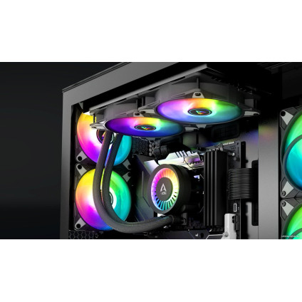 Система жидкостного охлаждения для процессора Arctic Liquid Freezer III 280 A-RGB Black ACFRE00143A