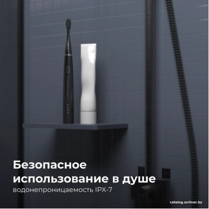 Электрическая зубная щетка AENO DB2S (3 насадки, черный)
