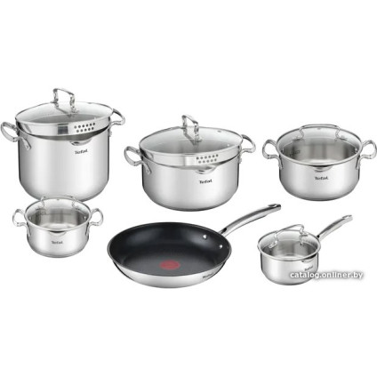 Набор кастрюль Tefal Duetto+ 11 G732SB55