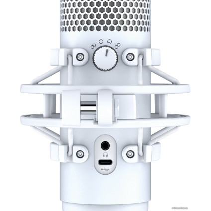 Проводной микрофон HyperX QuadCast S (белый)