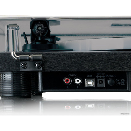 Виниловый проигрыватель Lenco LS-50LED BK