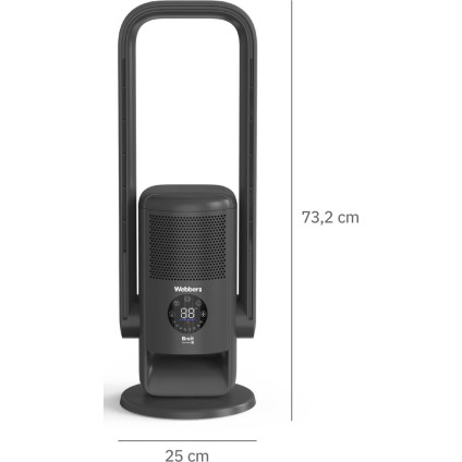 Безлопастной вентилятор Webber APG7800