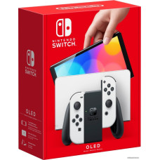Игровая приставка Nintendo Switch OLED (белый)