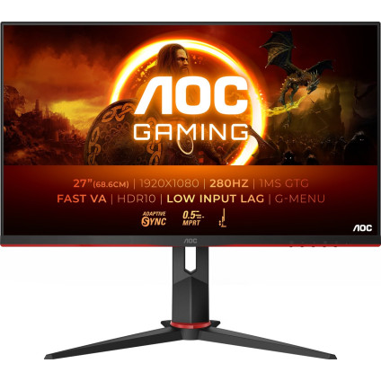 Игровой монитор AOC Gaming 27G2ZN3/BK