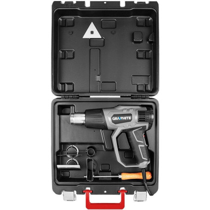 Промышленный фен GRAPHITE 59G526 (кейс)