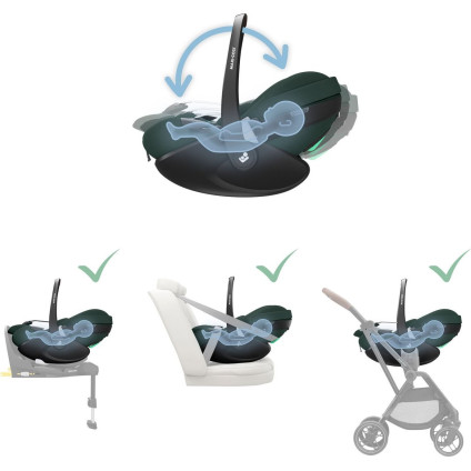 Детское автокресло Maxi-Cosi Pebble 360 Pro2 (twillic green)