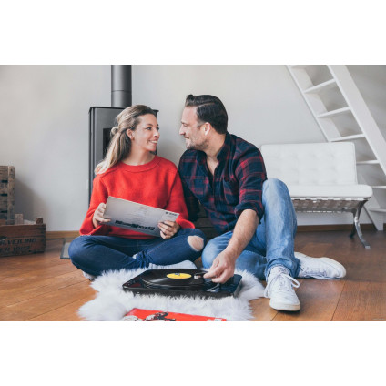 Виниловый проигрыватель Lenco LBT-120 (черный)