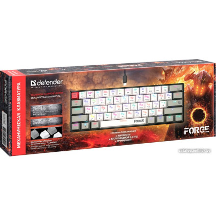 Клавиатура Defender Forge GK-345 (Outemu Brown)