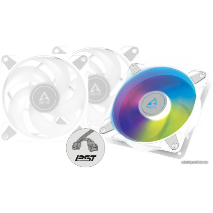 Комплект вентиляторов для корпуса Arctic P12 PWM PST A-RGB 0dB 3 PCS Value Pack ACFAN00258A