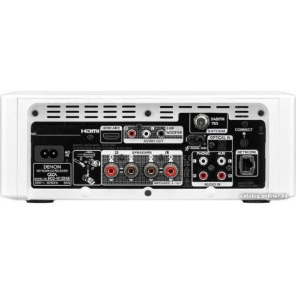 Сетевой CD-ресивер Denon RCD-N12DAB (белый)