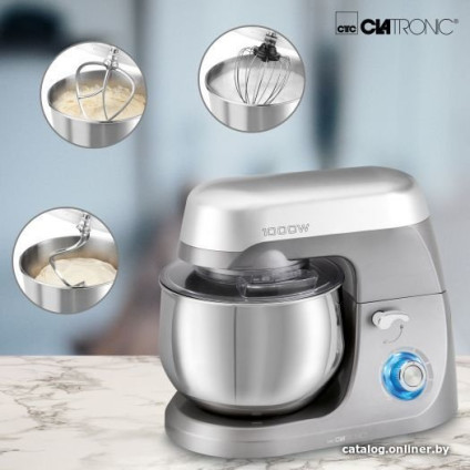 Планетарный миксер Clatronic KM 3709 (титан)