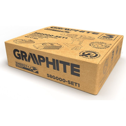 Дрель-шуруповерт GRAPHITE 58G000-SET1 (с 1-им АКБ)