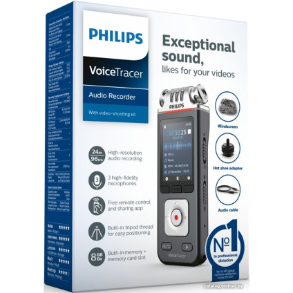 Диктофон Philips VoiceTracer DVT7110