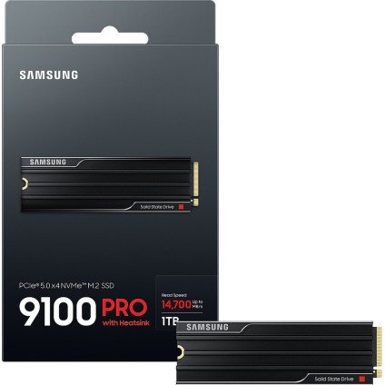 SSD Samsung 9100 Pro с радиатором 1TB MZ-VAP1T0CW