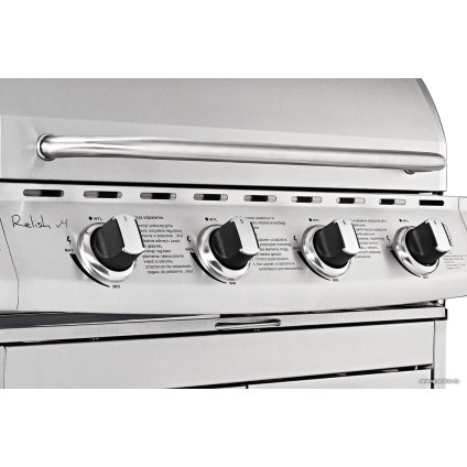 Газовый гриль для дачи Koler Relish v4 (серебристый)