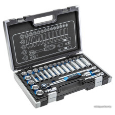 Набор трещотка с головками Hoegert Technik HT1R465 (36 предметов)