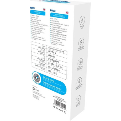 Вентилятор Noveen USB F220