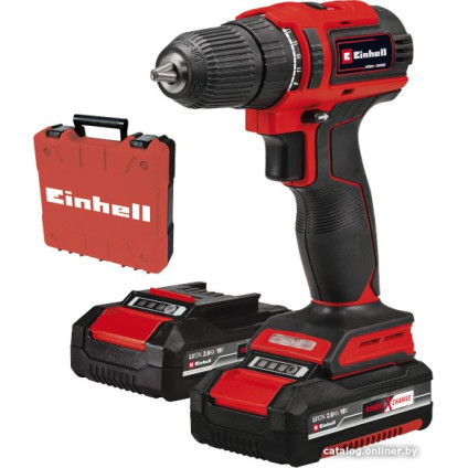 Дрель-шуруповерт Einhell TE-CD 18/40 Li BL 4513995 (с 2-мя АКБ, кейс)