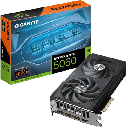 Видеокарта Gigabyte GeForce RTX 5060 Eagle OC 8G GV-N5060EAGLE OC-8GD
