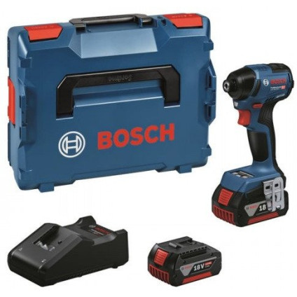 Винтоверт Bosch GDR 18V-220 C Professional 06019L6003 (с 2-мя АКБ, кейс)