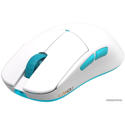 Игровая мышь Lamzu Atlantis Mini Pro (белый/голубой)