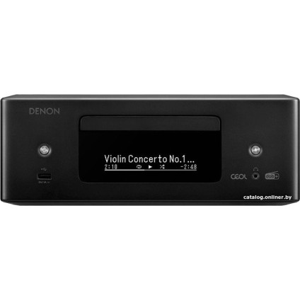 Сетевой CD-ресивер Denon RCD-N12DAB (черный)