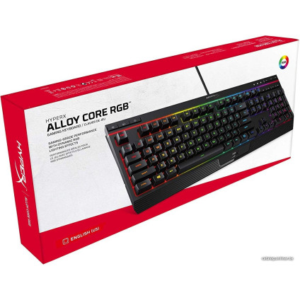 Клавиатура HyperX Alloy Core RGB (нет кириллицы)
