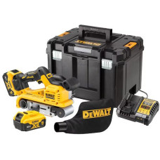 Ленточная шлифмашина DeWalt DCW220P2 (с 2-мя АКБ, кейс)