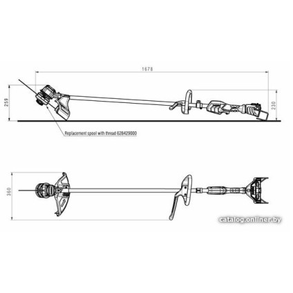 Триммер Metabo FSD 36-18 LTX BL 40 601610850 (без АКБ)