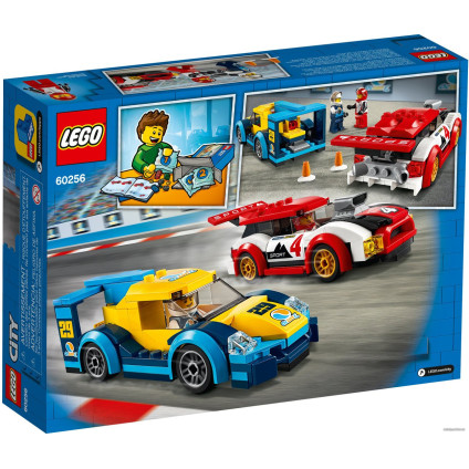 Конструктор LEGO City 60256 Гоночные автомобили