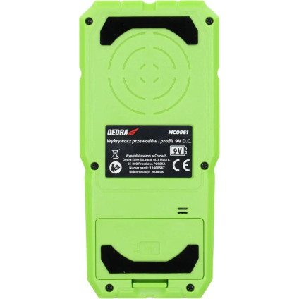 Детектор скрытой проводки Dedra MC0961