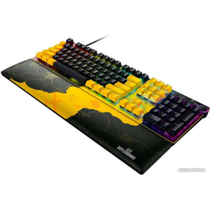 Клавиатура Razer Huntsman V2 PUBG: BATTLEGROUNDS Edition (Razer Optical Red, нет кириллицы)