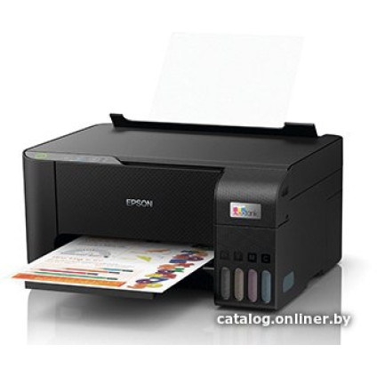 МФУ Epson EcoTank L3210 (ресурс стартовых контейнеров 8100/6500, контейнер 103)