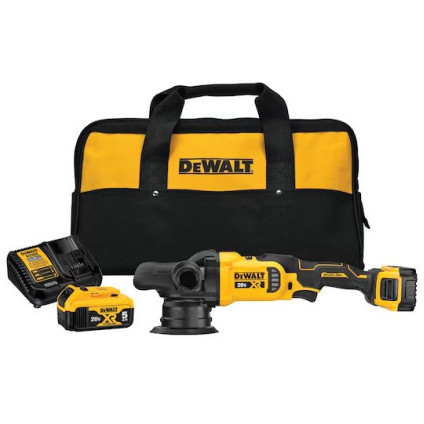 Полировальная машина DeWalt DCM848P2 (с 2-мя АКБ, сумка)