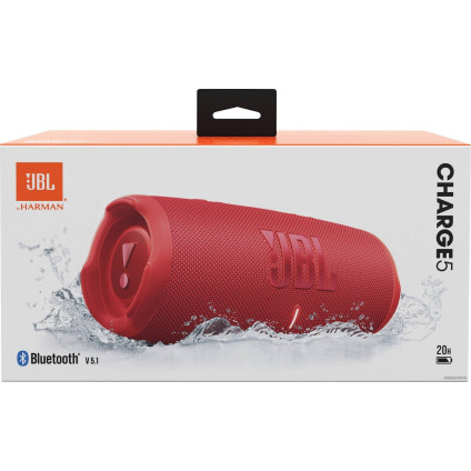 Беспроводная колонка JBL Charge 5 (красный)
