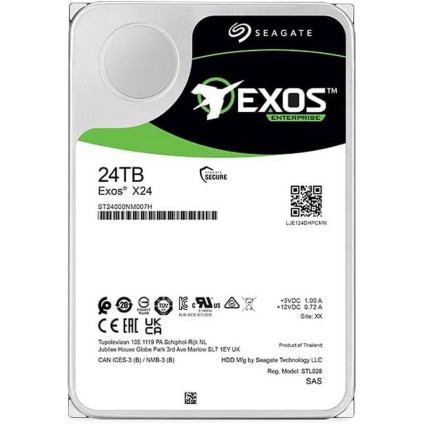 Жесткий диск Seagate Exos X24 24TB ST24000NM007H