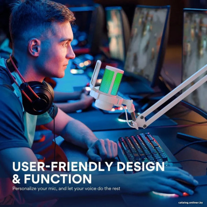 Проводной микрофон Maono DGM20 (белый)