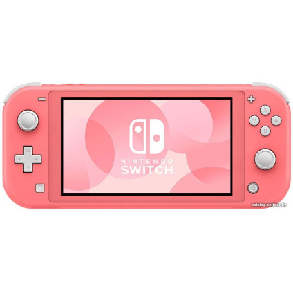 Игровая приставка Nintendo Switch Lite (розовый + Animal Crossing: New Horizons)