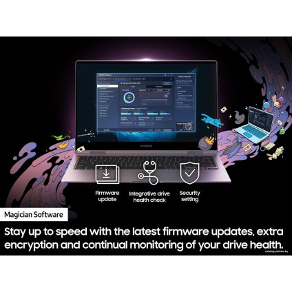 Внешний накопитель Samsung T9 4TB (черный)