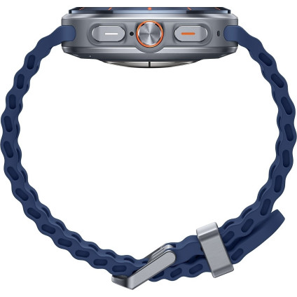 Умные часы Samsung Galaxy Watch Ultra 2025 47 мм LTE (синий титан)