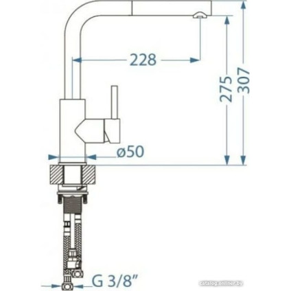 Смеситель Alveus Zeos P Monarch Bronze 1136503